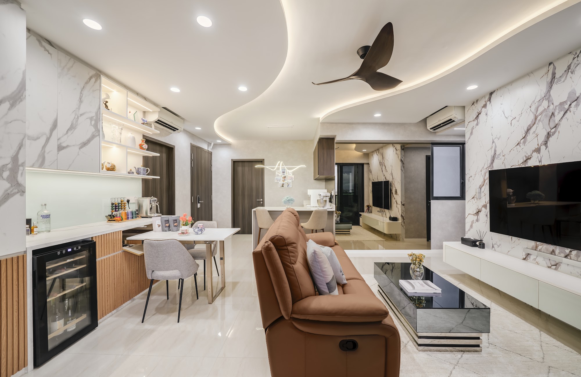 4 Bedder Condo — Modern Contemporary