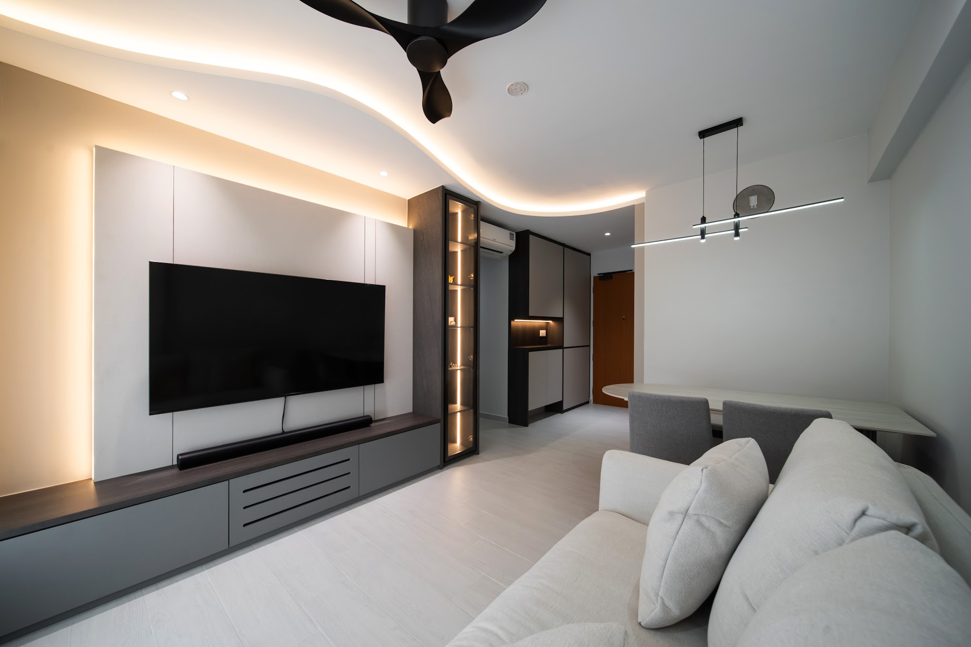 3 Room Resale HDB — Modern Contemporary